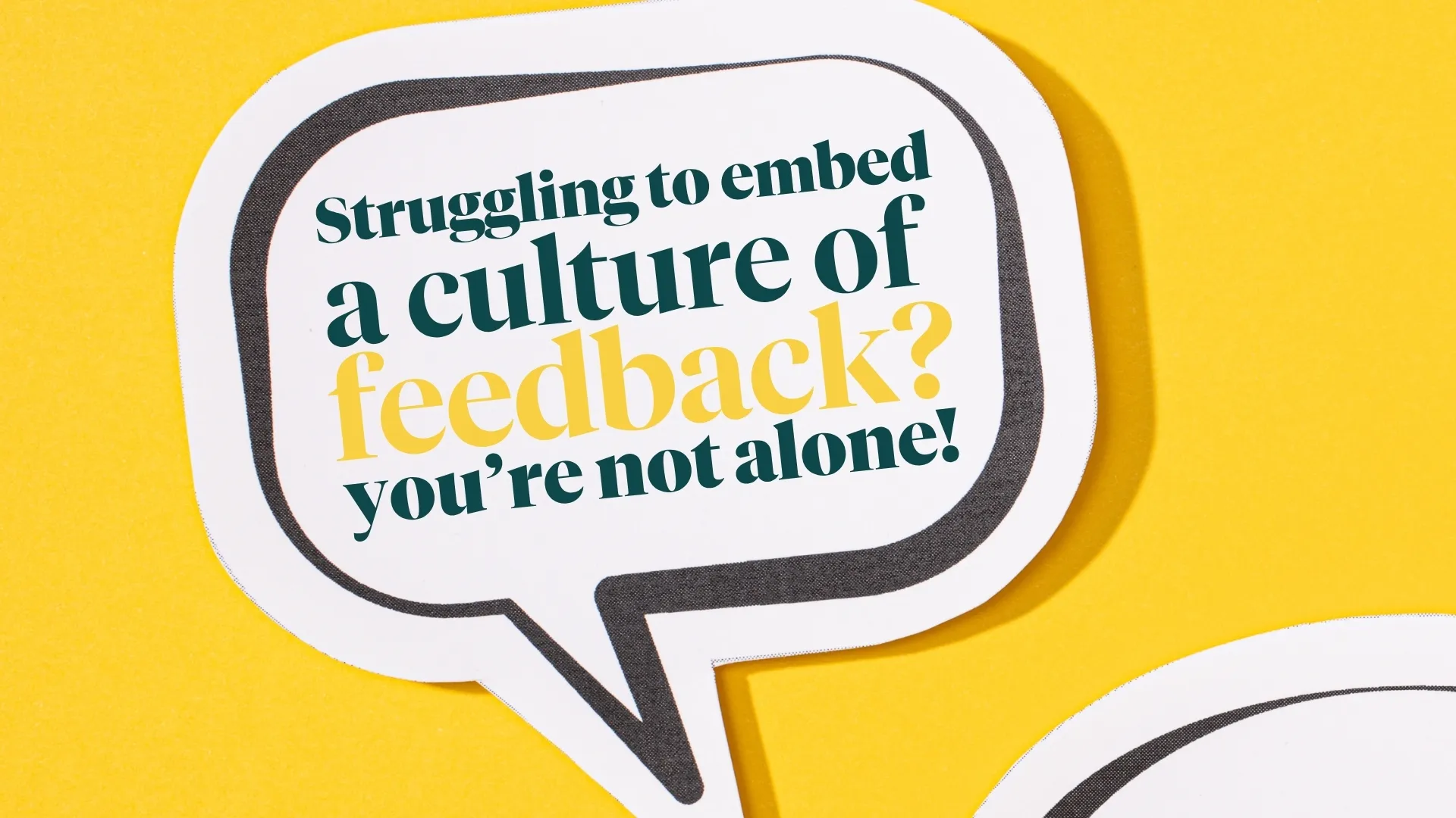 Embedding a culture of feedback article by Catherine Ferguson | Kindred Consulting